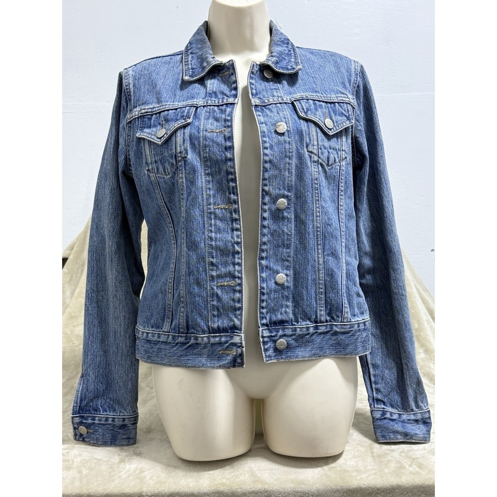 Vintage Zena 1990's Denim‎ Jean Trucker Jacket Medium 90's